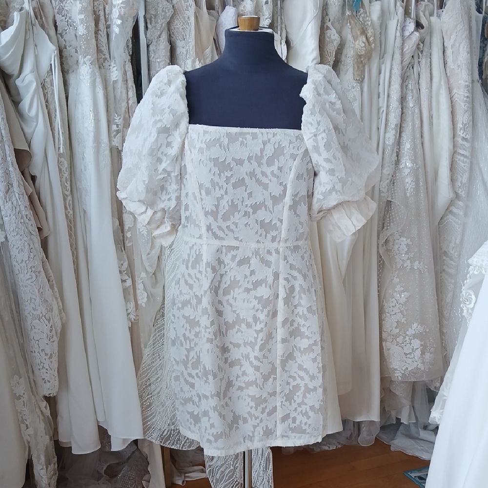 Puff Sleeve Cocktail Dress
